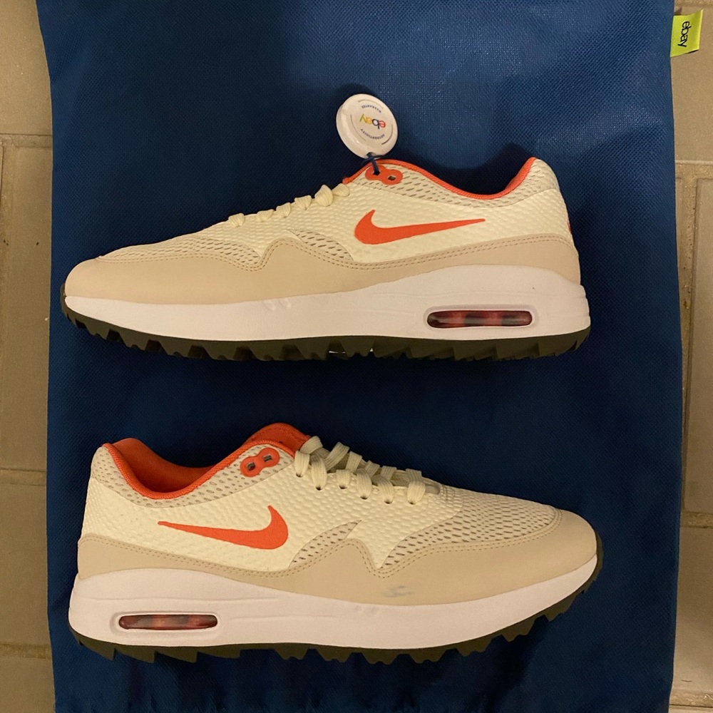 Nike Mens Air Max 1 Spikeless Golf Shoes Size 8.5